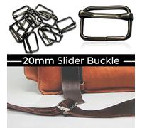 Fibbia In Metallo Per Borsa In Pelle Con Manico Regolabile Anello A Rullo