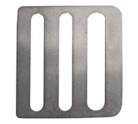 Fibbia inox 3 passaggi mm 40 - 1 PZ - 06.710.40 - 0671040