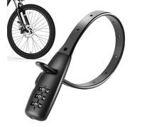 Fibbia Limot Zip - Fibbia A Fascette Per Cavo | Cavo Di Blocco Casco Con Combinazione, Materiale Di Protezione Di Sicurezza Antifurto Portatile Per Porta Sci