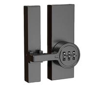 Fibbia luminosa per porta serratura password 3 cifre in lega di zinco con facile