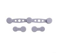 Fibbia magnetica in silicone per fissare la carta pergamena nelle friggitrici ad aria, impedisce alla carta di sollevare e contattare elementi riscaldanti (grigio)