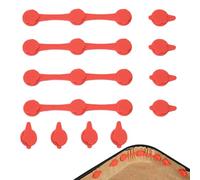 Fibbia magnetica in silicone per friggitrice ad aria, fibbia magnetica per carta pergamena, resistente al calore, accessorio da cucina per abitanti di appartamenti, anziani, famiglia, picnic