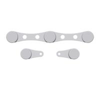 Fibbia magnetica in silicone per friggitrice ad aria, fibbie per uso alimentare per fissare le fodere della pergamena, set di fibbie in silicone resistente alle alte temperature per carta pergamena