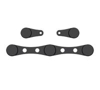 Fibbia magnetica in silicone per friggitrice ad aria, fibbie per uso alimentare per fissare le fodere della pergamena, set di fibbie in silicone resistente alle alte temperature per carta pergamena