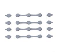 Fibbia magnetica per friggitrice ad aria in carta pergamena, mantiene lo stress in cucina con presa sicura (grigio)
