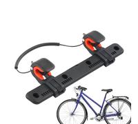 Fibbia per borsa da bicicletta, fibbia laterale per bicicletta, clip regolabili per borse laterali per moto, bottoni automatici regolabili per biciclette, moto e motocross sono stati cacciati sul lato