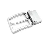 Fibbia per Cintura in Metallo da Uomo con Clip Girevole, Fai da Te, Accessori per Jeans in Pelle, per Cintura Larga 2,8 cm-3,4 cm