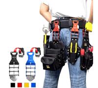 Fibbia per cintura portautensili a sgancio rapido fai da te, robusta,