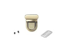 Fibbia Twist Lock Hardware per borsa a forma di borsa Turn Lock Bag Chiusura, Uno