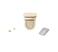 Fibbia Twist Lock Hardware per borsa a forma di borsa Turn Lock Bag Chiusura, Uno