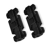 Fibbie a Sgancio Rapido da 2 Pezzi, Senza Cuciture Facili da Usare Ideali per Zaini con Fettuccia da 1 Pollice Marsupi e Tracolle Sistema Molle Comp