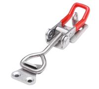 Fibbie con becco d'anatra, Chiusura a levetta, 2 pezzi Clip for cerniera in acciaio inossidabile Morsetto a levetta for carichi pesanti Chiusura a levetta Chiusura a levetta Morsetto di ricambio Chius