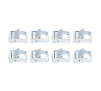 Fibbie in lega di zinco resistenti e affidabili per cinghie resistenti 25 mm 8 p