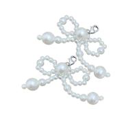 Fibbie per scarpe con perle - fibbia per scarpe da ginnastica, catena con perline di perle, decorazione con per feste di nozze, Refer to description, riferimento alla descrizione, Unisex