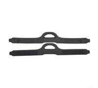 Fibbie Sgancio per Cinghie Pinne da Immersione Fibbie Sgancio | Materiale TPR elastico, strappi, ammortizzante, nero opaco, per facile pulizia(S/M code)