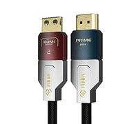 FIBBR Cavo HDMI 2.1 da 8K, cavo HDMI 48Gbps ad alta velocità, supporta 8K a 60 Hz, 4K a 120 Hz/144 Hz, HDR, eARC, Dolby Vision per PC, laptop, TV, proiettore, PS5/4 (10m/32.8ft)