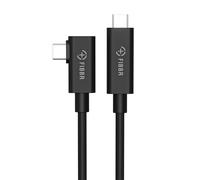 FIBBR Link Cable 3M Compatibile con Oculus/Meta Quest 3/Quest 2/Pro/Pico4 Steam VR, Fibra di Vetro Cavo per Cuffie di Realtà Virtuale Trasmissione PC Alta Velocità, USB 3.0 su USB C (300, Centimetri)