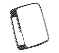 Fiber Interior Trim for VW for Touareg 2011-2018 Center Console Gear Shift Panel Cup Holder Cover Window Lift Switch Panel(D)