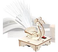 Fiber Light Science Project, Light Craft Set per bambini | Peafowl Fiber Light Craft Project | Gruppi di laboratori di classe -Attività Sperimento Giocattoli per bambini Capacità motorie