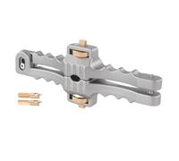 Fiber Optic Cable Stripper Tool, Adjustable Longitudinal Sheath Mid Span Stripping Tool for 10-25mm 2-288 Wire, Aluminum Alloy Cable Stripper with Non Slip Handle and Replacem