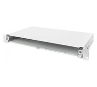 Digitus Box fibra ottica DN-96200-QL 1U rapida, senza pannello, viti incl., Grigio RAL7035