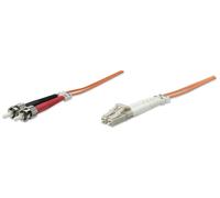 Fiber Optic Patch Cable Multi- Mode Lc/St 50/125 Om2 2M Orange NUOVO