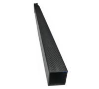 Fiber Square Tube Glossy Surface 500mm