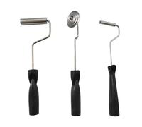 Fiberglass Roller Tools, Aluminum Alloy Laminating Kit, 11.02in Bubble Paddle and Roller Set, 3 Piece Fiberglass Application, Portable Removal Tool for Crafting and Repair