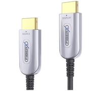 FiberX FX-I350-015 cavo HDMI 15 m HDMI tipo A (Standard) Nero, Argento