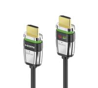 FiberX FX-I355-010 Cavo HDMI 10 m HDMI Tipo A (Standard) Grigio, Argento - Nouvo