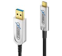 Purelink FX-I630-010 Cavo in fibra ottica FiberX USB 3.2 USB-C//USB-A AOC, 10 m