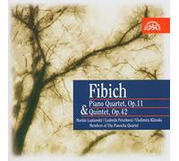 Zdenek Fibich Piano Quartet Op. 11, Quintet Op. 42 (Lapsansky, Peterkova) (CD)