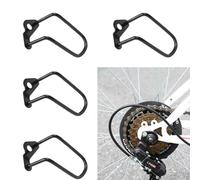 FIBOUND 4 pièces Garde Chaîne de Dérailleur Arrière Vélo, Protecteur de Dérailleur de Vélo, Support de Protection de Garde de Chaîne, pour La Plupart des Vélos de Route de Montagne