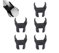FIBOUND 5 Pezzi Raccogli-Palline da Golf - Strumento A 4 Artigli con Attacco Putter - Salvaschiena per Facile Raccolta in Campo - Accessori Golf Durevoli per Giocatori