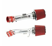 Fibra Carbonio Filtro Aria Auto Compatibile Con Per G37 Per Premier 2012 3.7L Per G37 Per X 2009-2013 Kit Filtro Per Di Aspirazione Aria Fredda Ad Per Alto Flusso Da 3.7L(Red)
