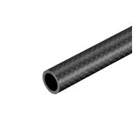 Fibra Carbonio Tubo Rotondo 16x12x500mm 3K Superficie Opaca Avvolta Rotolo 1Pz