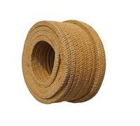 Fibra ceramica di imballaggio corda tessuto sigill Guarnizione in corda di imballaggio in fibra di ceramica e lino, quadrata da 10-16 mm, for valvola della pompa della stufa(12 * 12mm)