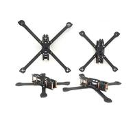 Fibra di carbonio 3K completa, adatta for telaio FPV Freestyle XL5 V2 da 232 mm, XL6, 283 mm, XL7, 294 mm, XL8, 360 mm, 5, 6, 7, 8, 9 pollici con kit da corsa con braccio da 4 mm.(XL8 360mm Frame Kit)