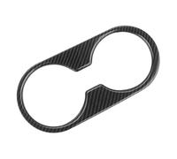 Fibra di Carbonio ABS Centrale Console Acqua Coppa Sostegno Pannello Bordo per