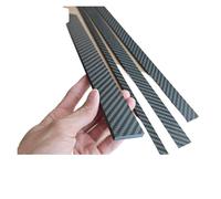 Fibra di Carbonio Fogli 1 foglio di fibra carbonio 3K, spessore 0,2-6 mm, striscia ad alta resistenza, piatta(3.0x30x250mm)