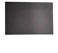 Fibra di Carbonio Fogli 2 pezzi 100x250mm fogli di pannelli in fibra carbonio ad alta durezza materiale composito 0,5mm 1mm 2mm 3mm 4mm spessore for RC(Color 6)