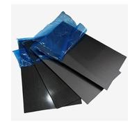 Fibra di Carbonio Fogli Lamiera in fibra di carbonio 3K da 400x600 mm, pannello ad alta resistenza, spessore 1,0,5, 2, 3, 4(1.5mm plain glossy)