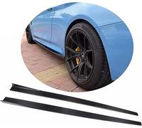 Fibra di Carbonio Gonne Laterali Adatto per B-M-W F82 M4 2014-2017 Coprigonne Laterali,Splitter Laterale Diffusore