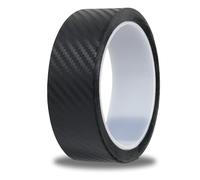 Fibra di Carbonio per Auto, Protezione per Paraurti per Auto Antigraffio, Pellicola Carbonio Adesiva Pellicola Auto per Auto Protezione Paraurti Auto per Porta, Bagagliaio, Carrozzeria 3CM*5M