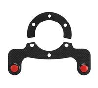 Fibra di carbonio ruota del ruota del corno kit kit premium Pulsante doppio per il volante corsa//Nardi // Accessorio modificato per auto Vertex (paio)