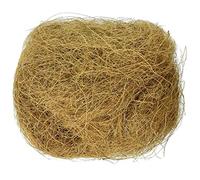 Fibra di Cocco Naturale da 100 G per D', Fodera in Cocco per D', Confortevole Lettiera per D' in Cocco per Piccoli Uccelli E Animali, Brandelli di Cocco Decorativo