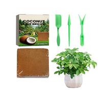 Fibra Di Cocco Per Piante | Substrato Compresso In Fibra Di Cocco - Substrato Naturale Idroritentivo per Piante in Vaso, Giardinaggio, Rinvaso e Coltivazione Indoor