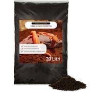 ® | Fibra Di Cocco per Rettili 【20 Litri】 | Substrato Naturale Ideale per Terrar