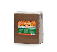 fibra di cocco pressata 100% naturale 24 mattoni substrato Bionova Cocobrick L