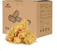 Fibra Di Legno 100% E Cera Eco Firestarter Accensione Rapida a Prova Di Umidità